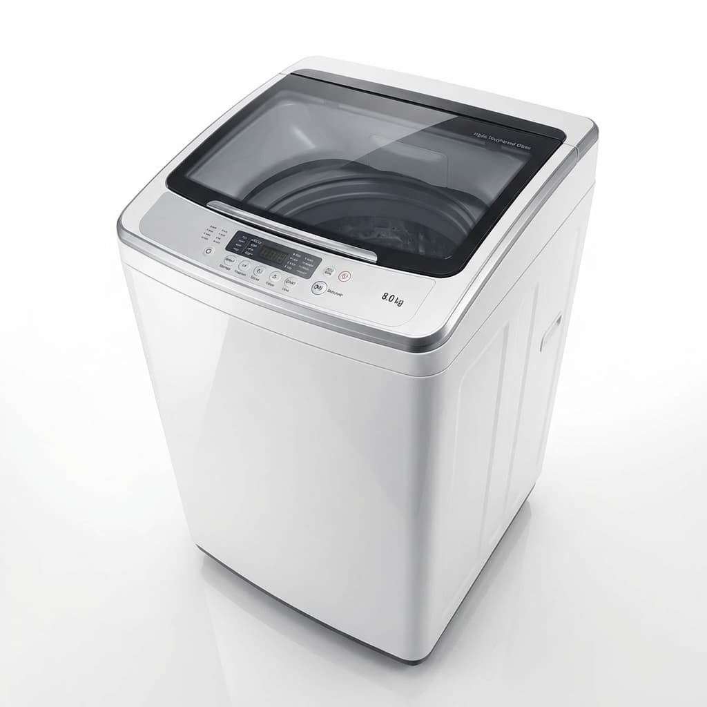 8.0KG Triple Glass Washing Machine