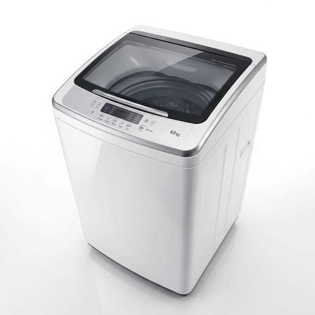 8.0KG Triple Glass Washing Machine